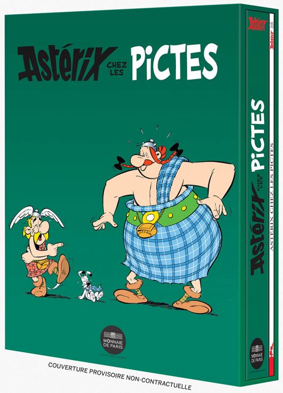 Coffret Monnaie de Paris Astérix Chez les Pictes