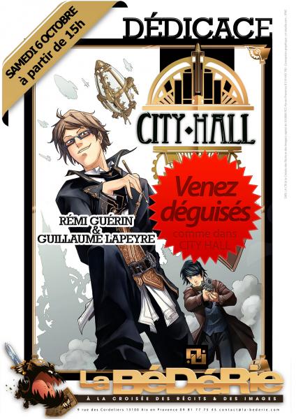 Dédicace City Hall tome 2